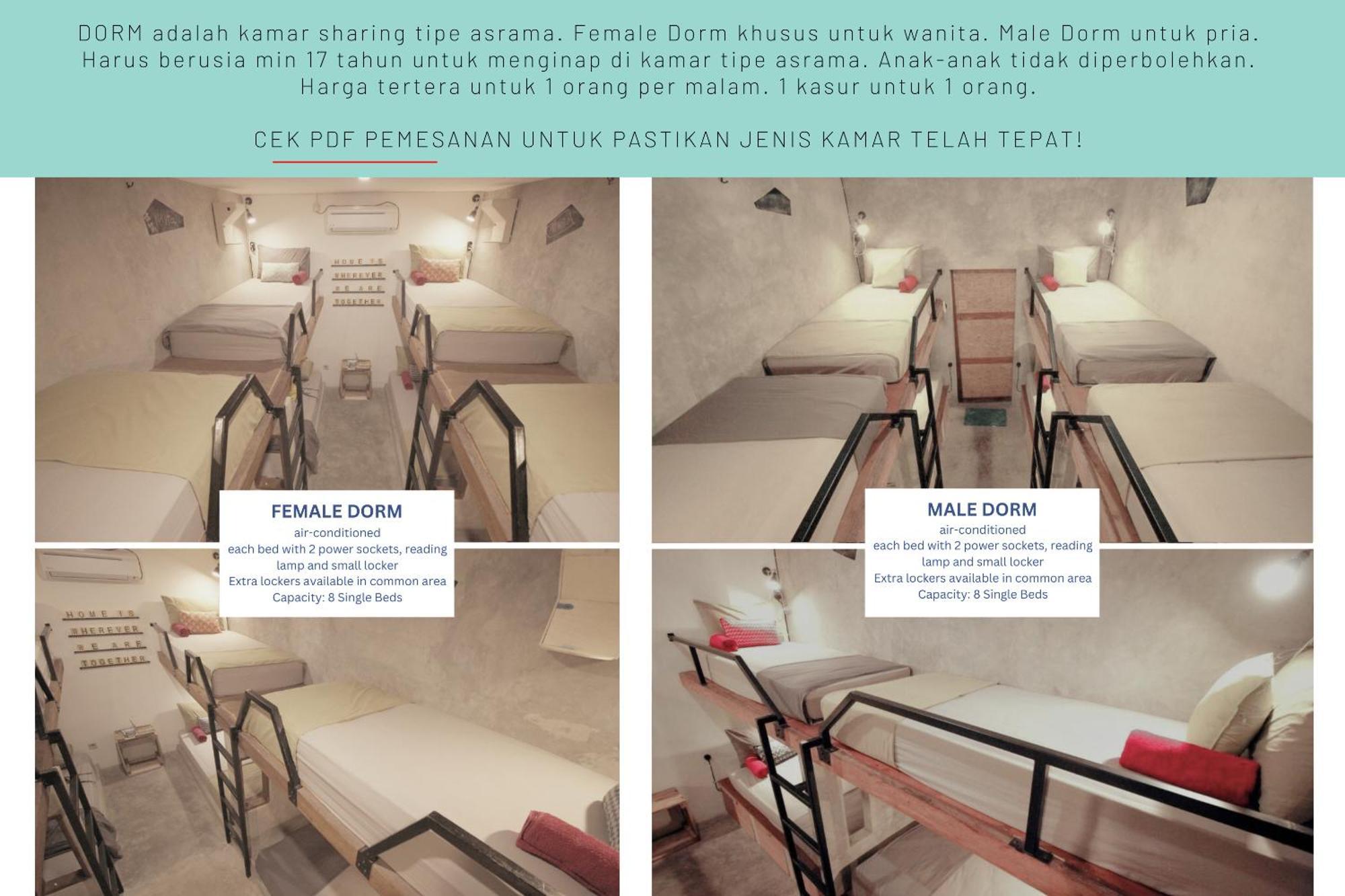 Sante Commune Hostel ジョグジャカルタ エクステリア 写真