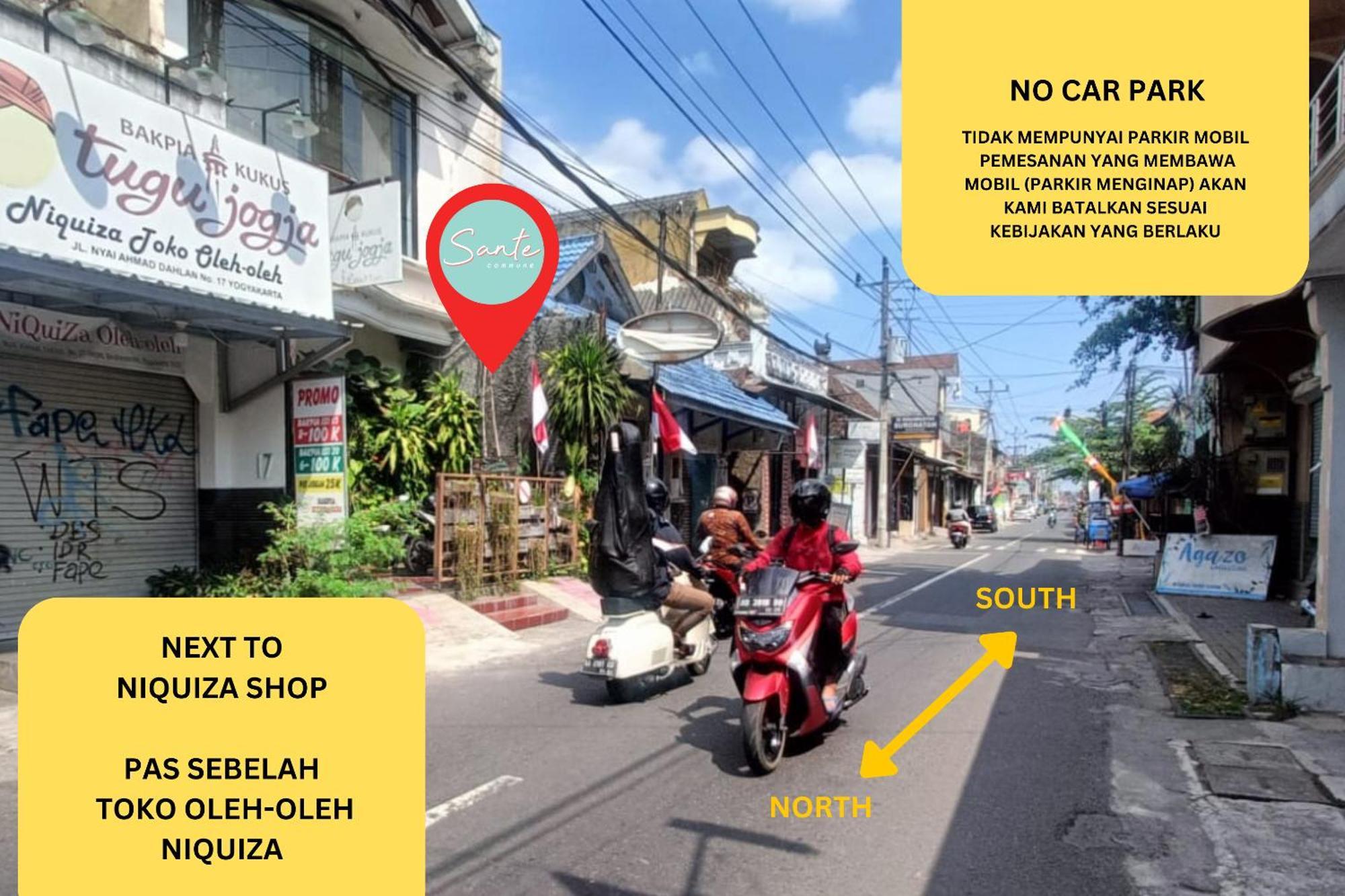 Sante Commune Hostel ジョグジャカルタ エクステリア 写真